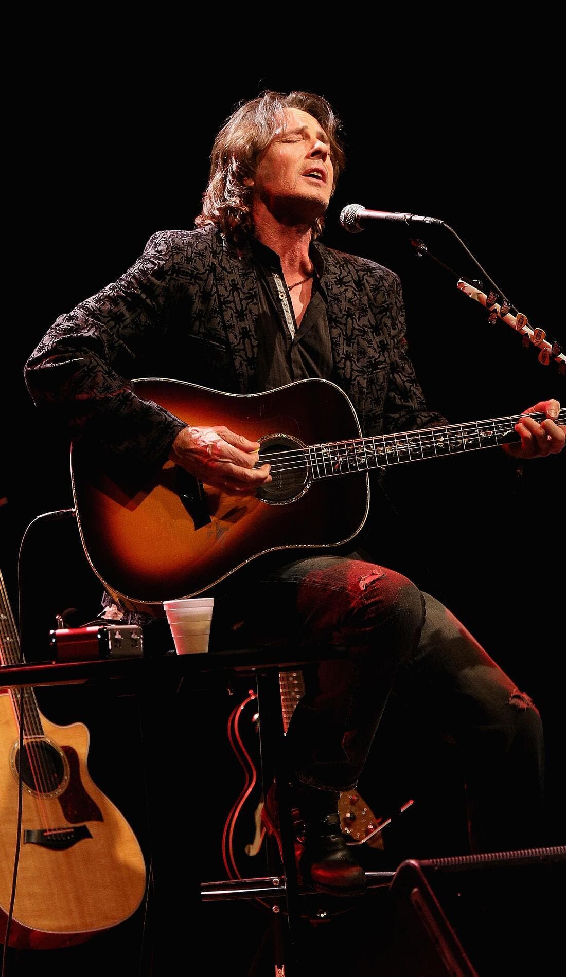 Rick Springfield promotional image for upcoming events and ticket sales