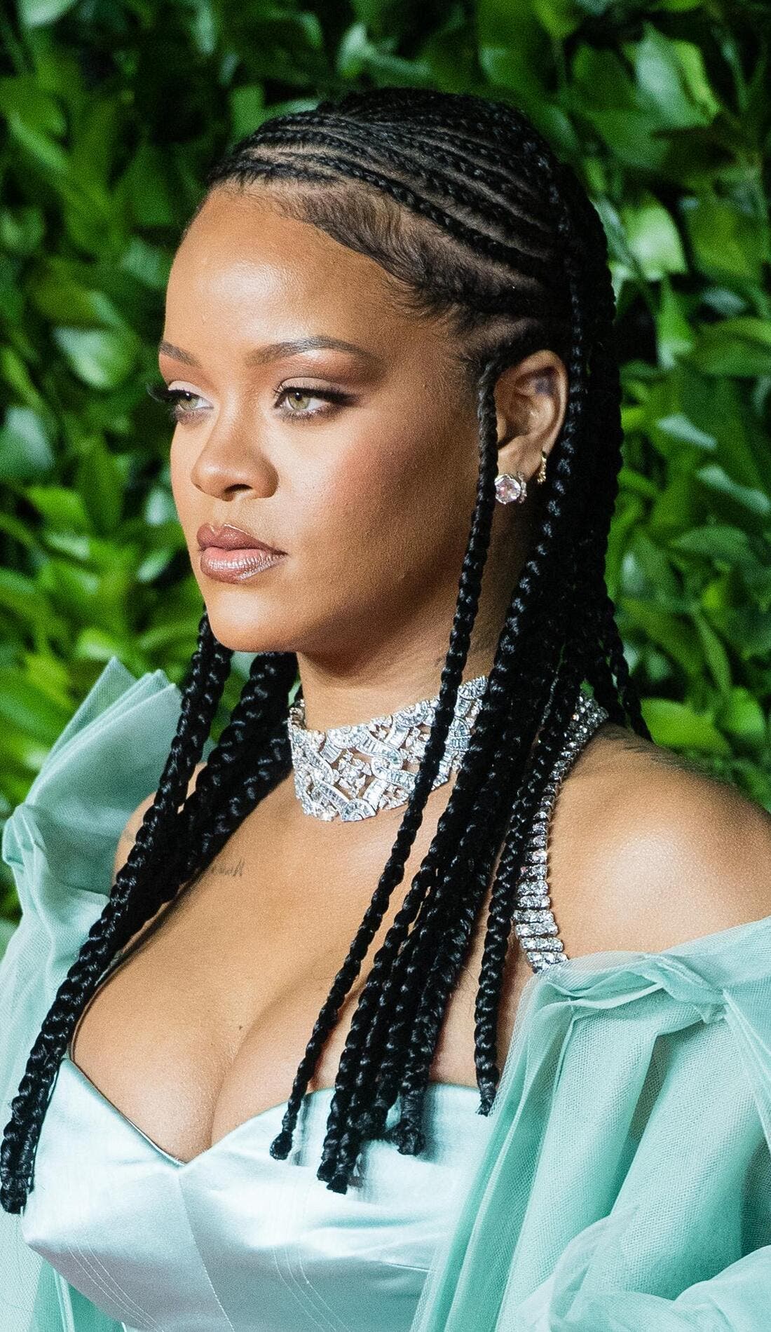 Rihanna promotional image for upcoming events and ticket sales