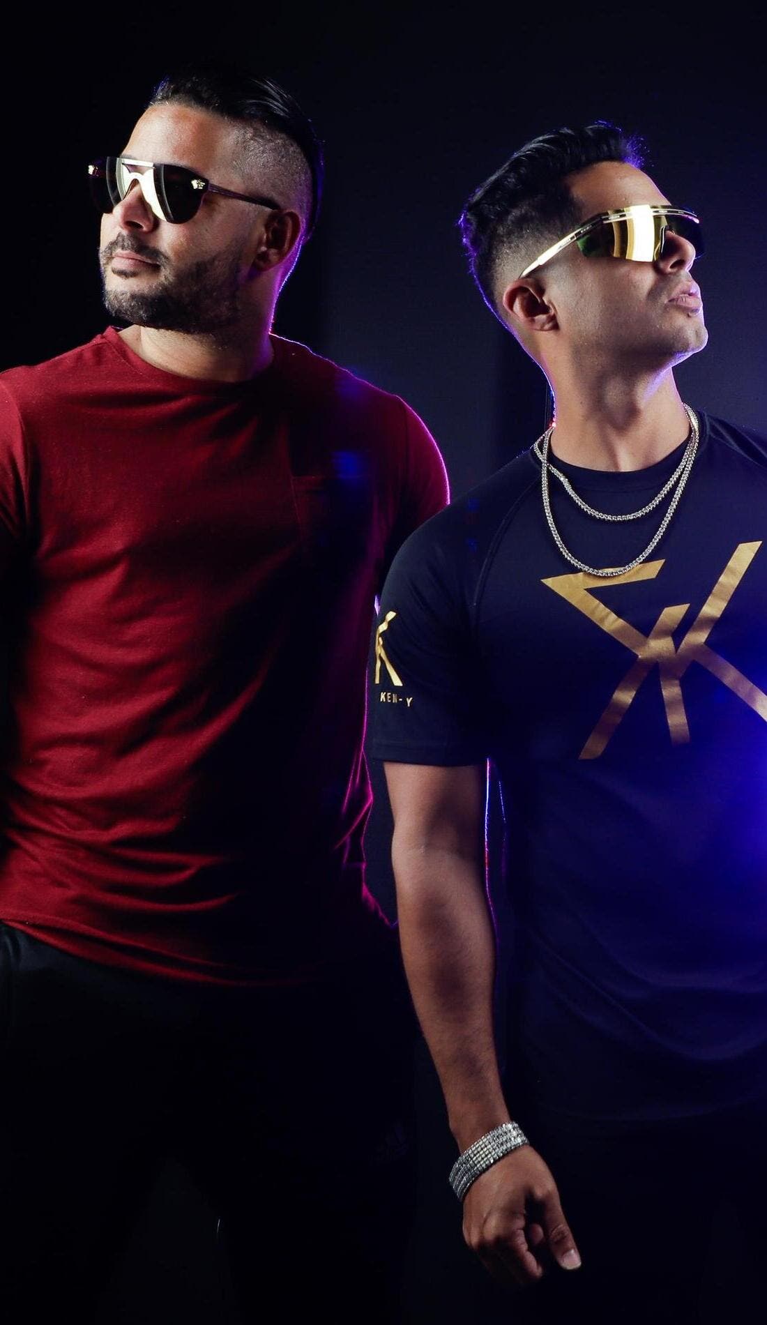 RKM y Ken-Y promotional image for upcoming events and ticket sales