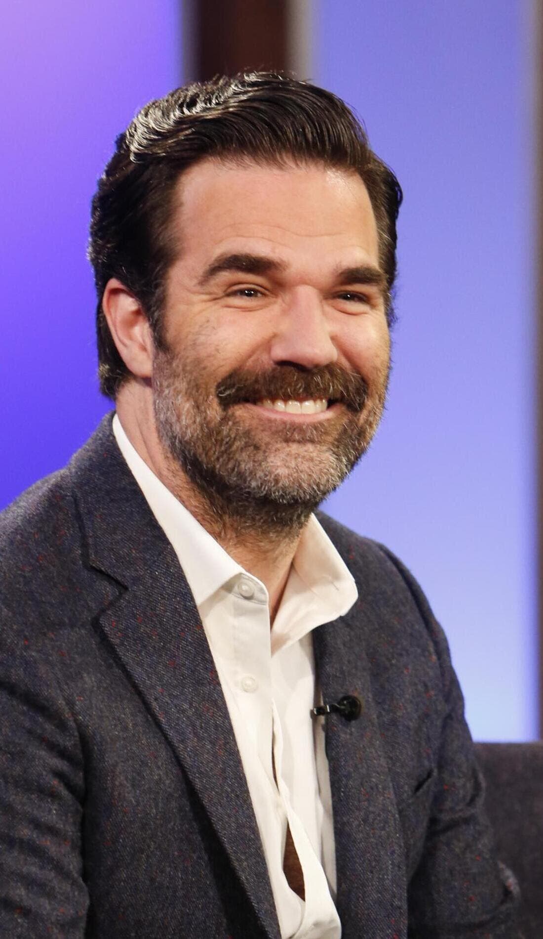 Rob Delaney promotional image for upcoming events and ticket sales