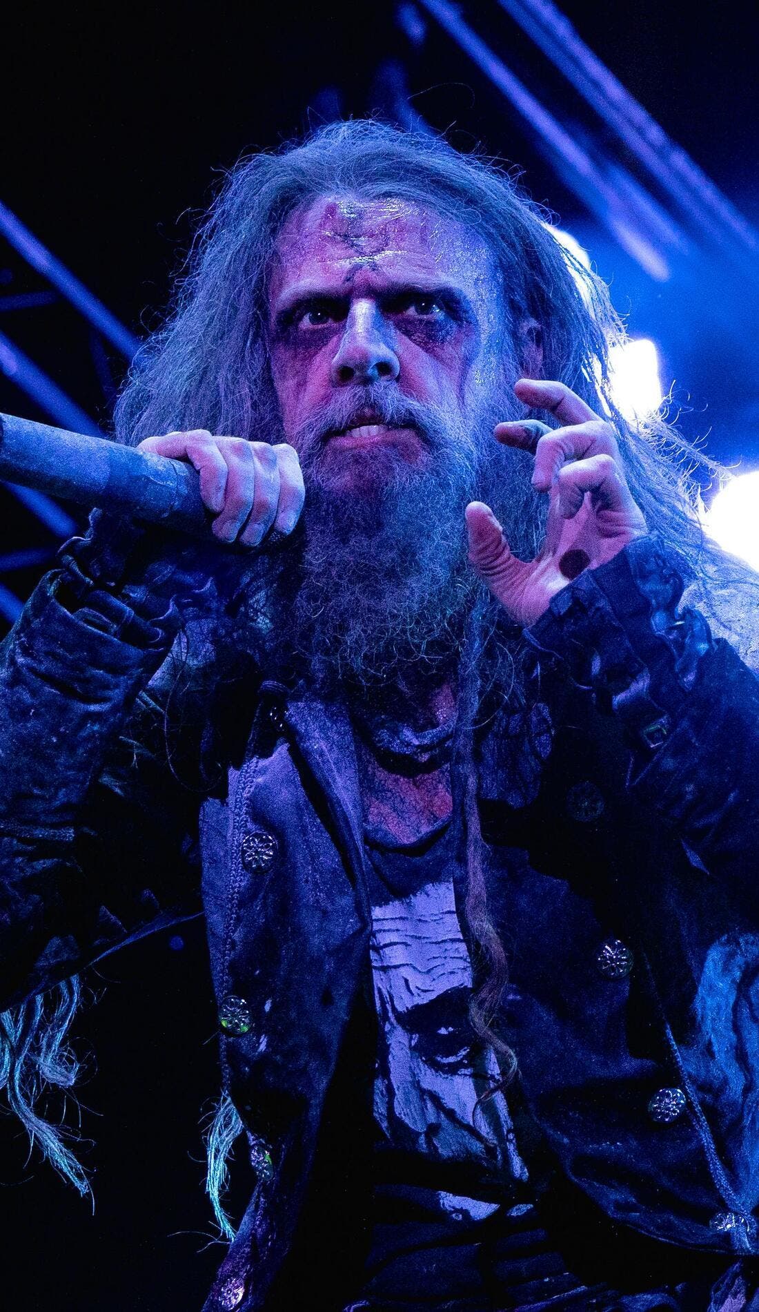 Rob Zombie promotional image for upcoming events and ticket sales