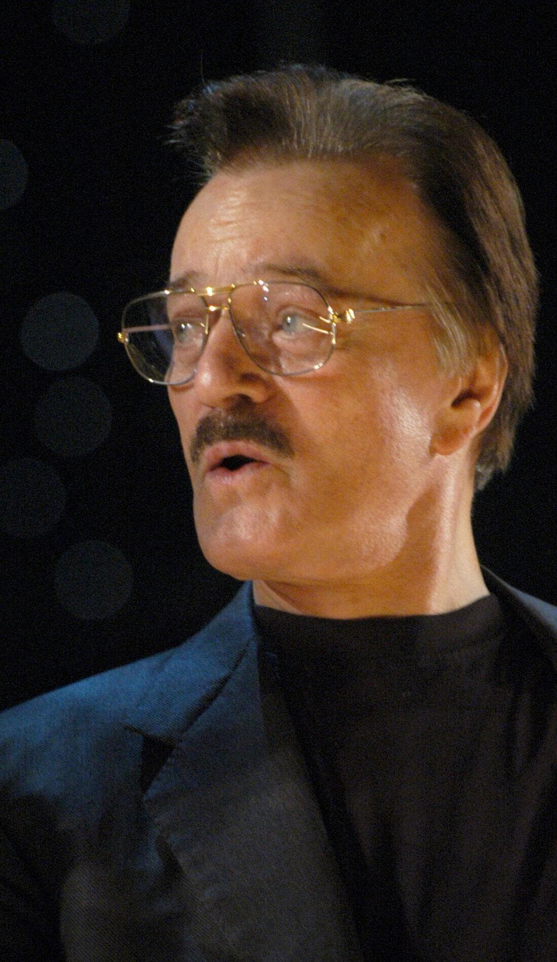 Robert Goulet promotional image for upcoming events and ticket sales