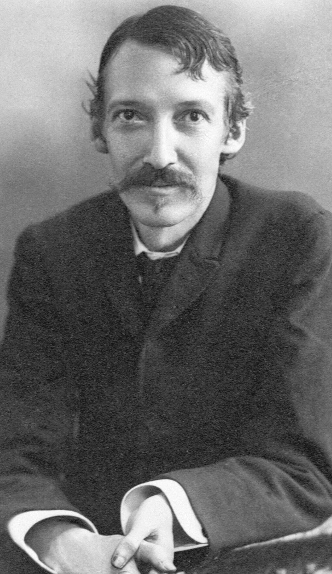 Robert Louis Stevenson promotional image for upcoming events and ticket sales