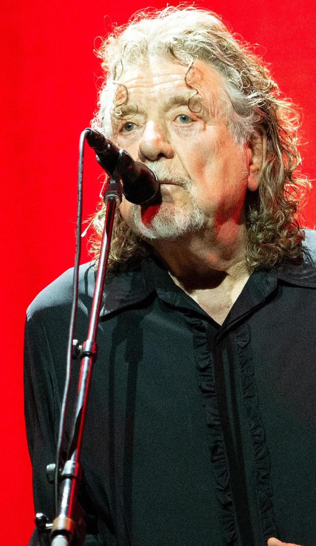 Robert Plant promotional image for upcoming events and ticket sales