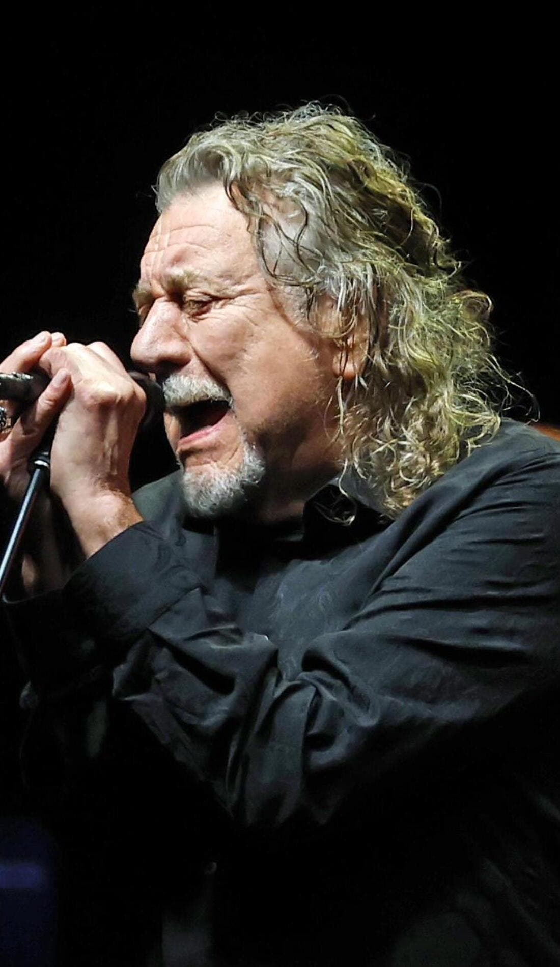 Robert Plant promotional image for upcoming events and ticket sales