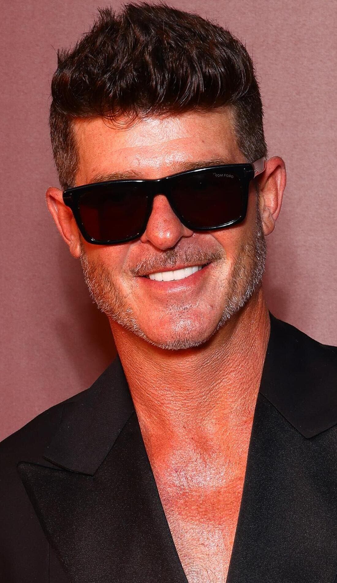 Robin Thicke promotional image for upcoming events and ticket sales