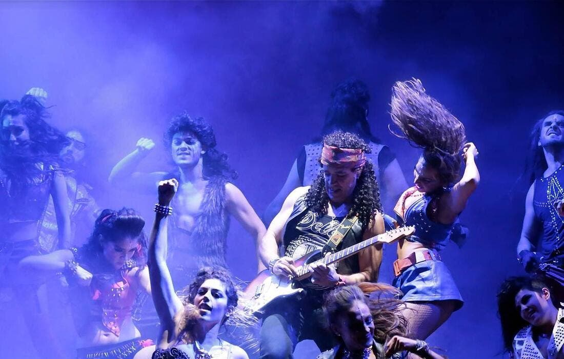 Promotional image for Rock of Ages tickets