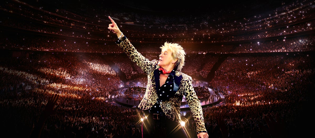 Rod Stewart live — Red Rocks Amphitheatre, Morrison