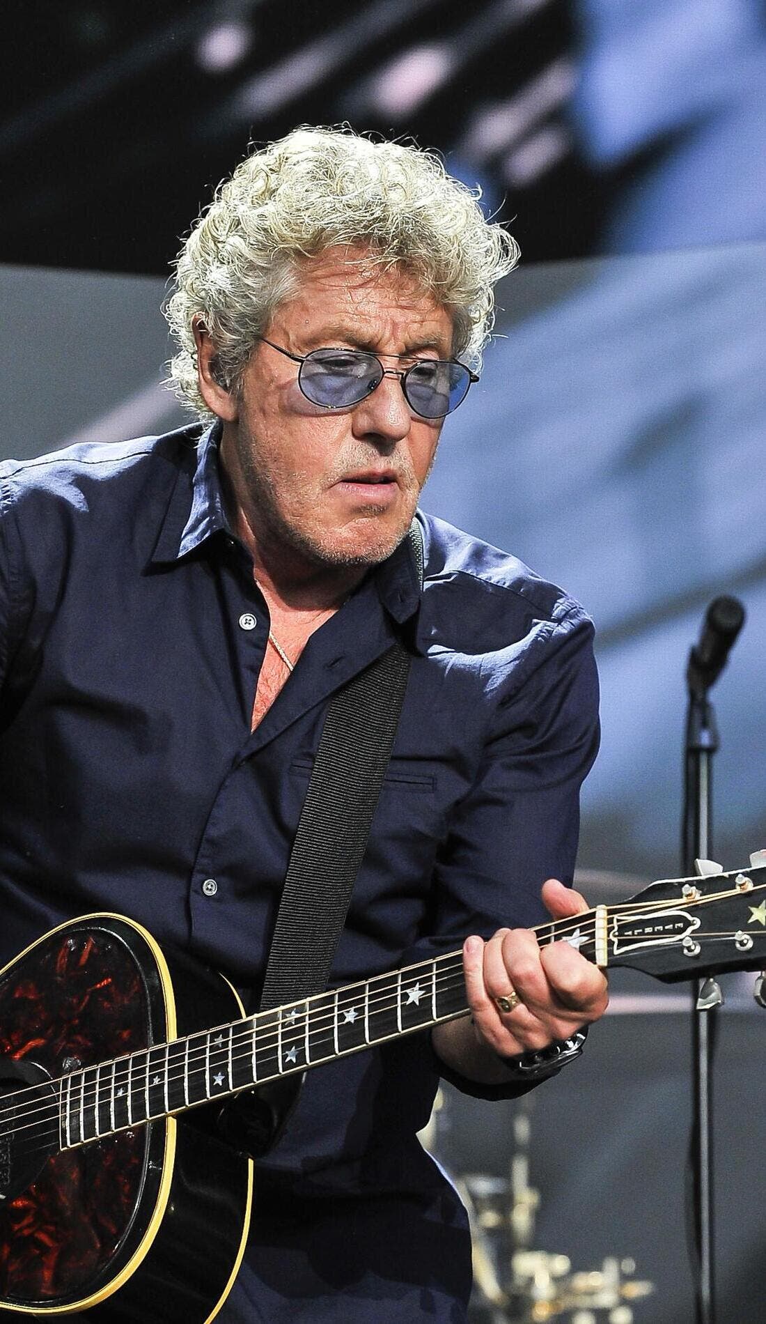 Roger Daltrey promotional image for upcoming events and ticket sales