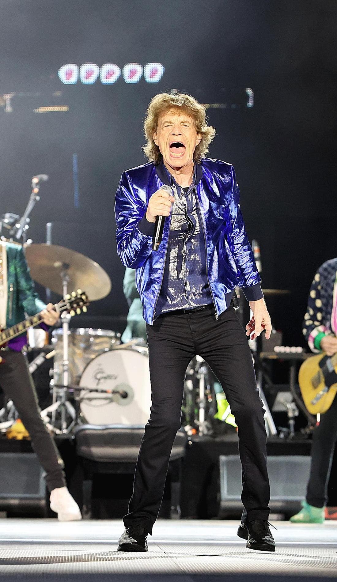 Rolling Stones promotional image for upcoming events and ticket sales in New York