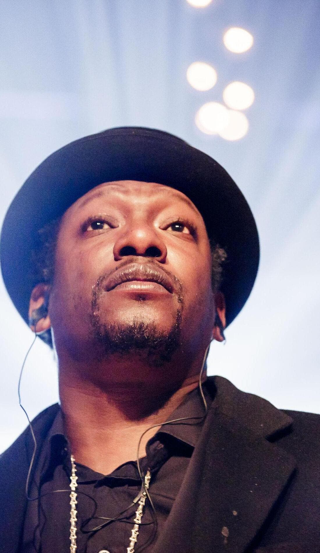 Roots Manuva promotional image for upcoming events and ticket sales