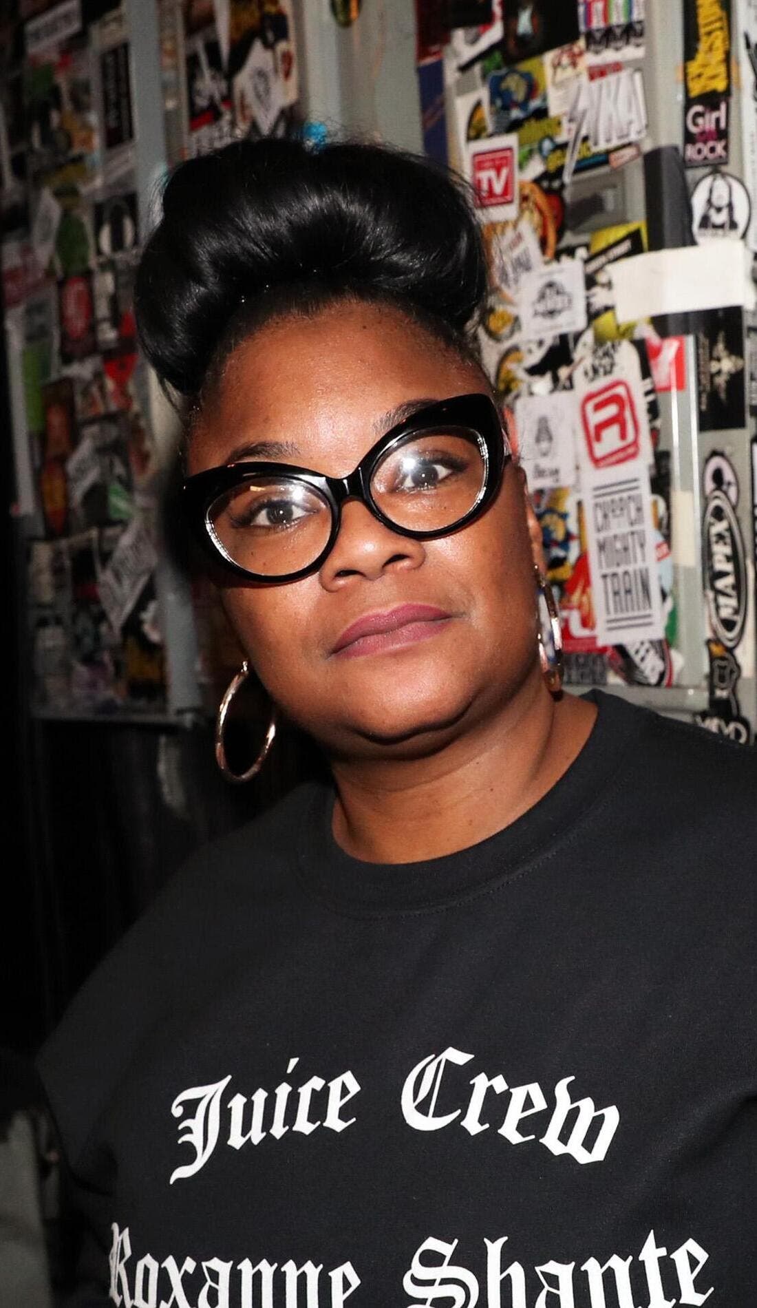 Roxanne Shante promotional image for upcoming events and ticket sales
