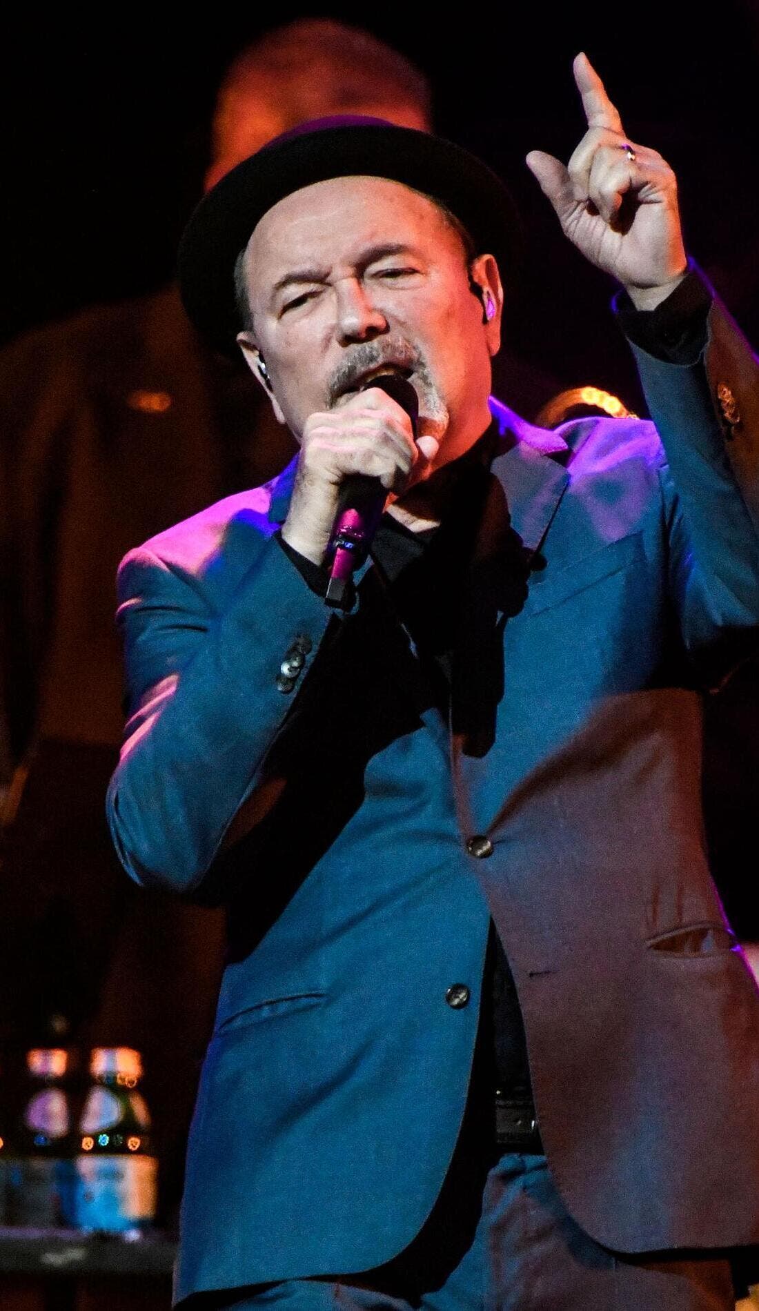 Ruben Blades promotional image for upcoming events and ticket sales