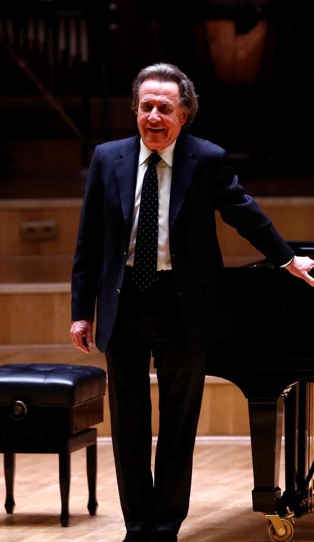 Rudolf Buchbinder promotional image for upcoming events and ticket sales