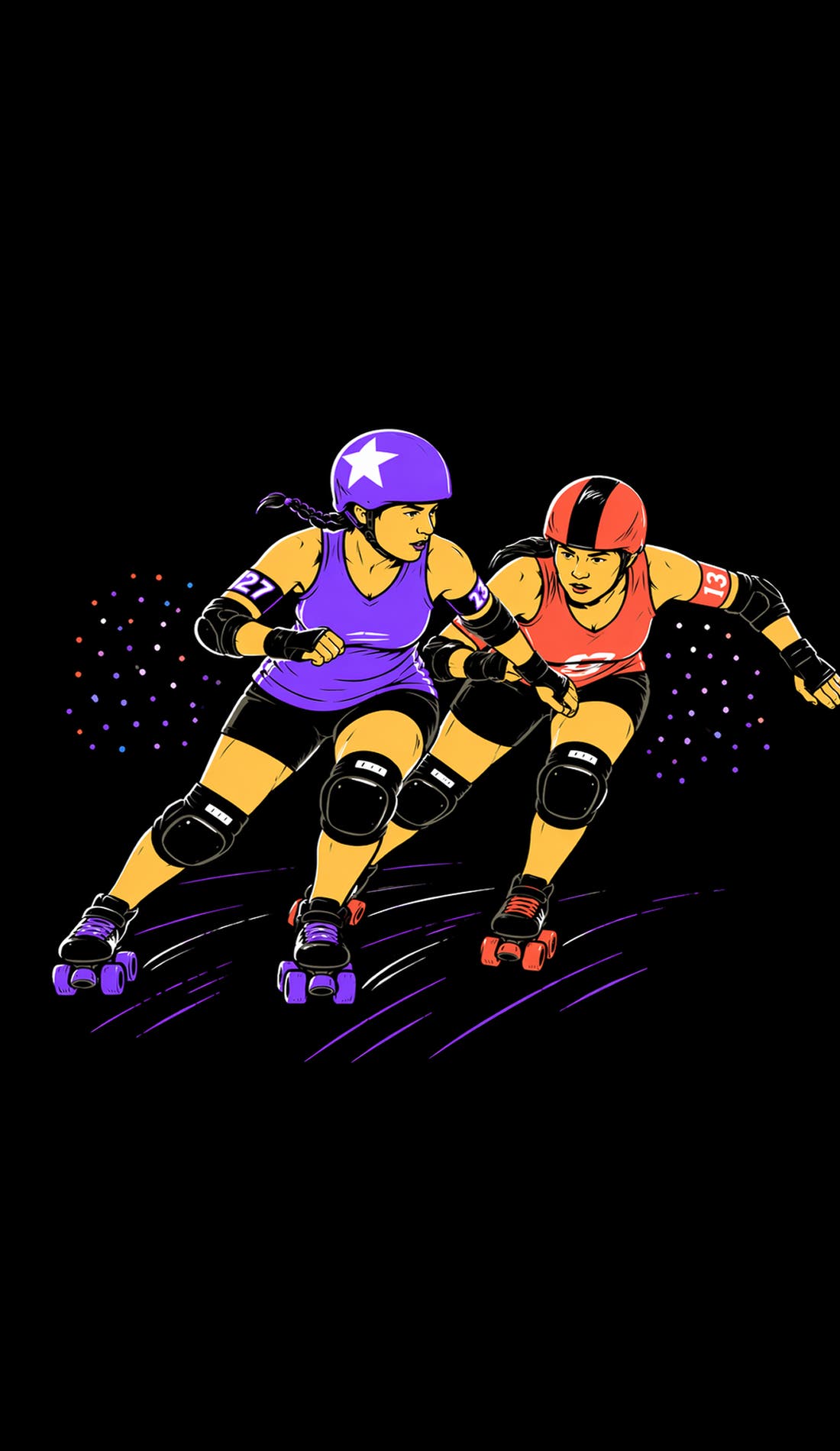 Rufus Roller Derby promotional image for upcoming events and ticket sales