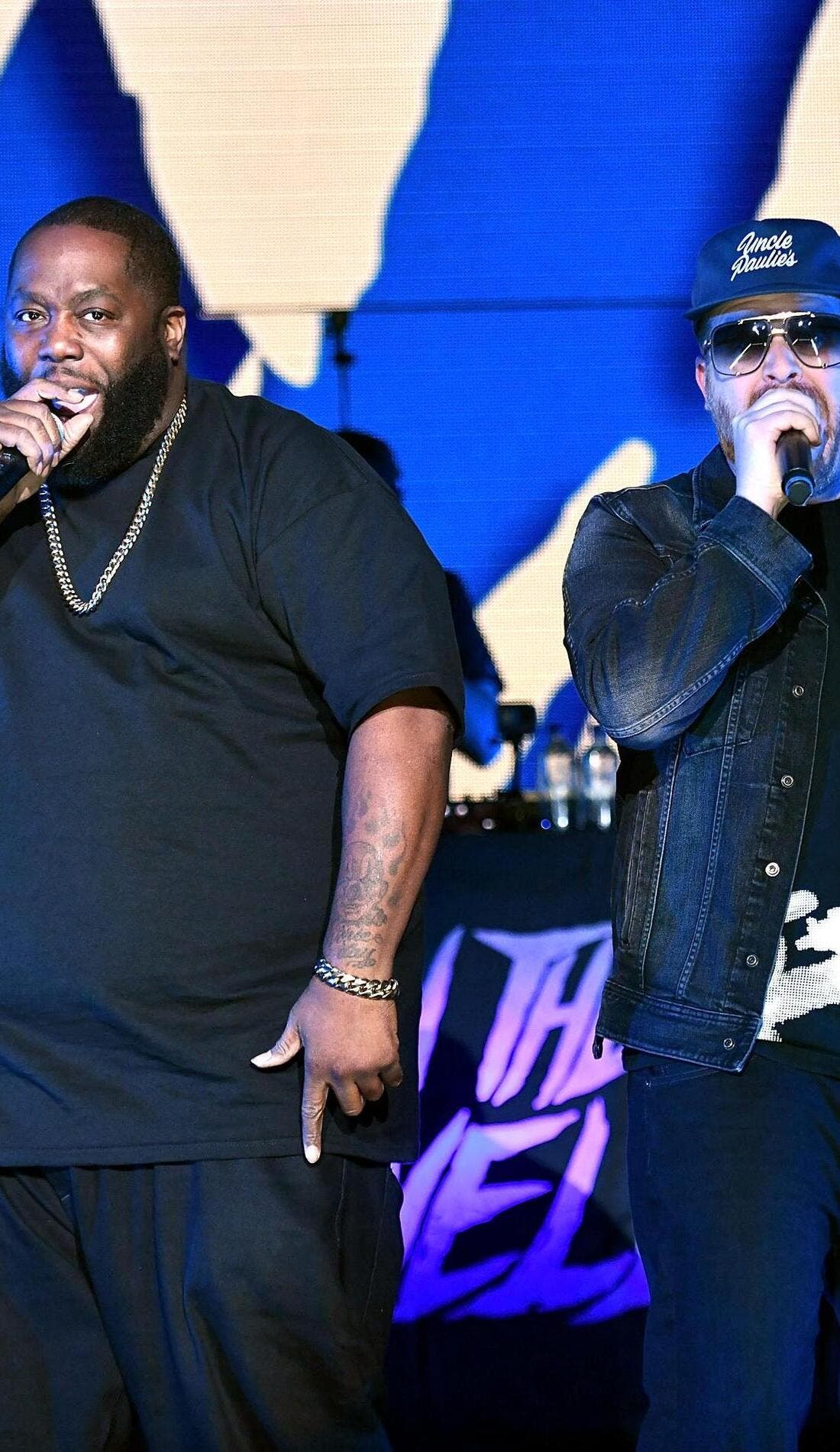 Run The Jewels promotional image for upcoming events and ticket sales