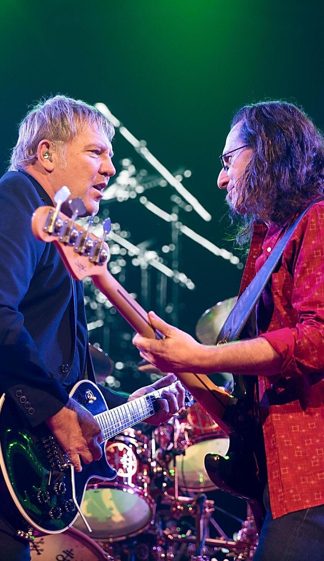 Rush promotional image for upcoming events and ticket sales