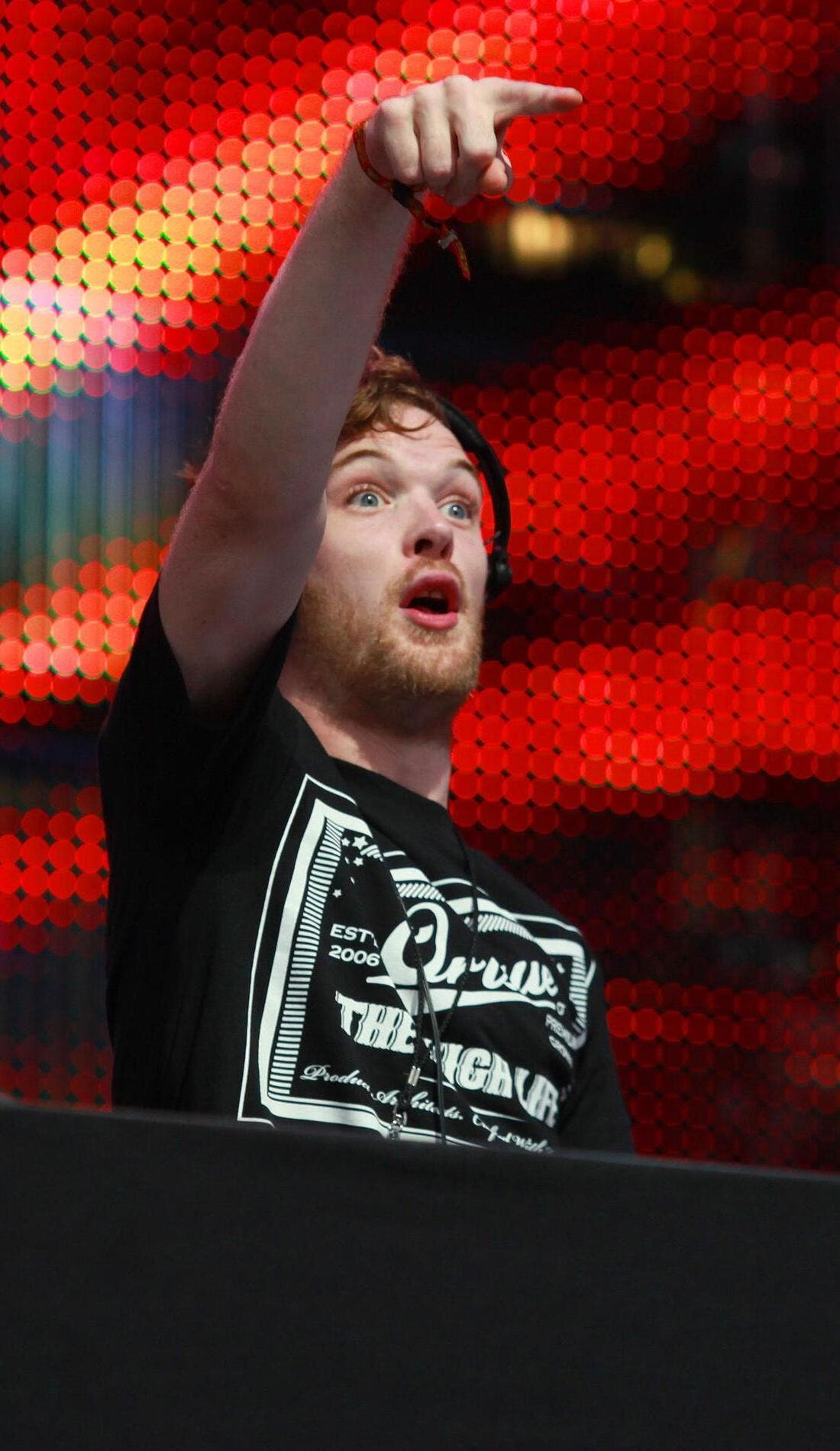 Rusko promotional image for upcoming events and ticket sales