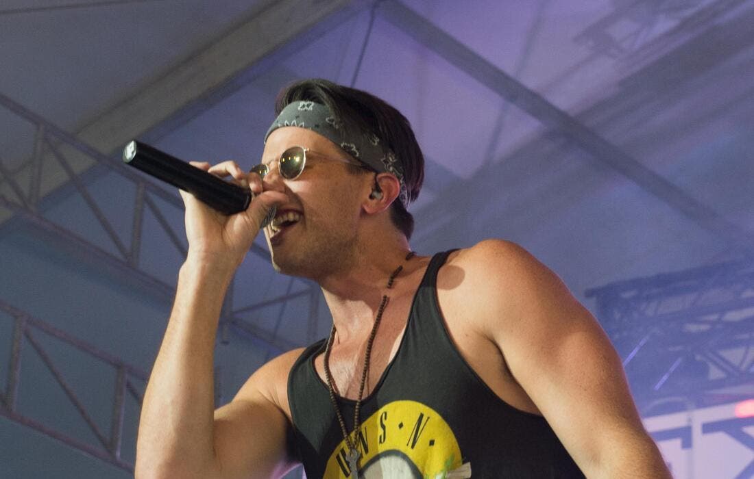 Promotional image for Russell Dickerson with Vavo tickets at Vibrant Music Hall on Oct 25, 2025