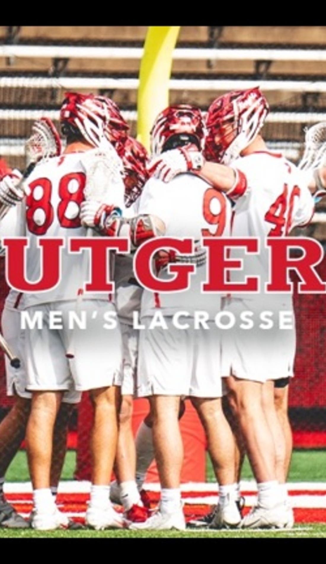 Rutgers Scarlet Knights Mens Lacrosse promotional image for upcoming events and ticket sales