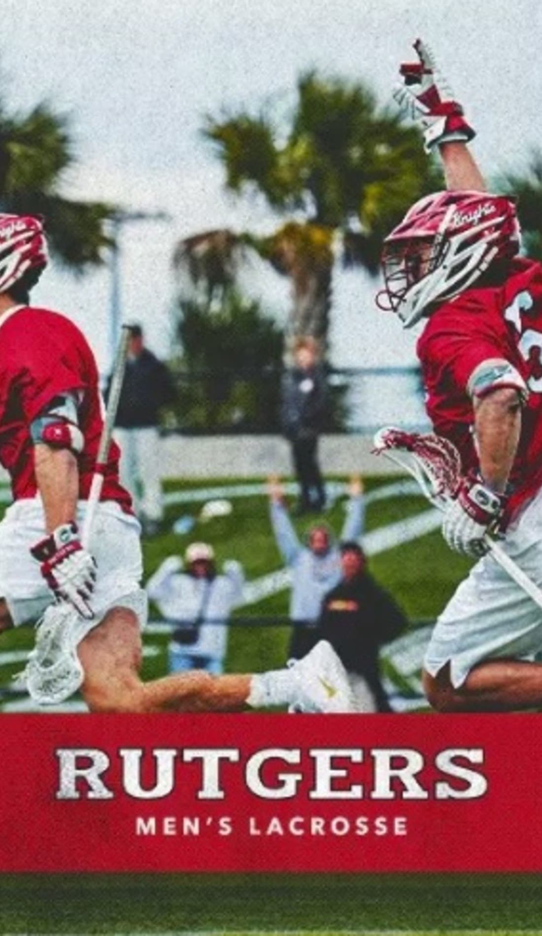 Rutgers Scarlet Knights Mens Lacrosse promotional image for upcoming events and ticket sales