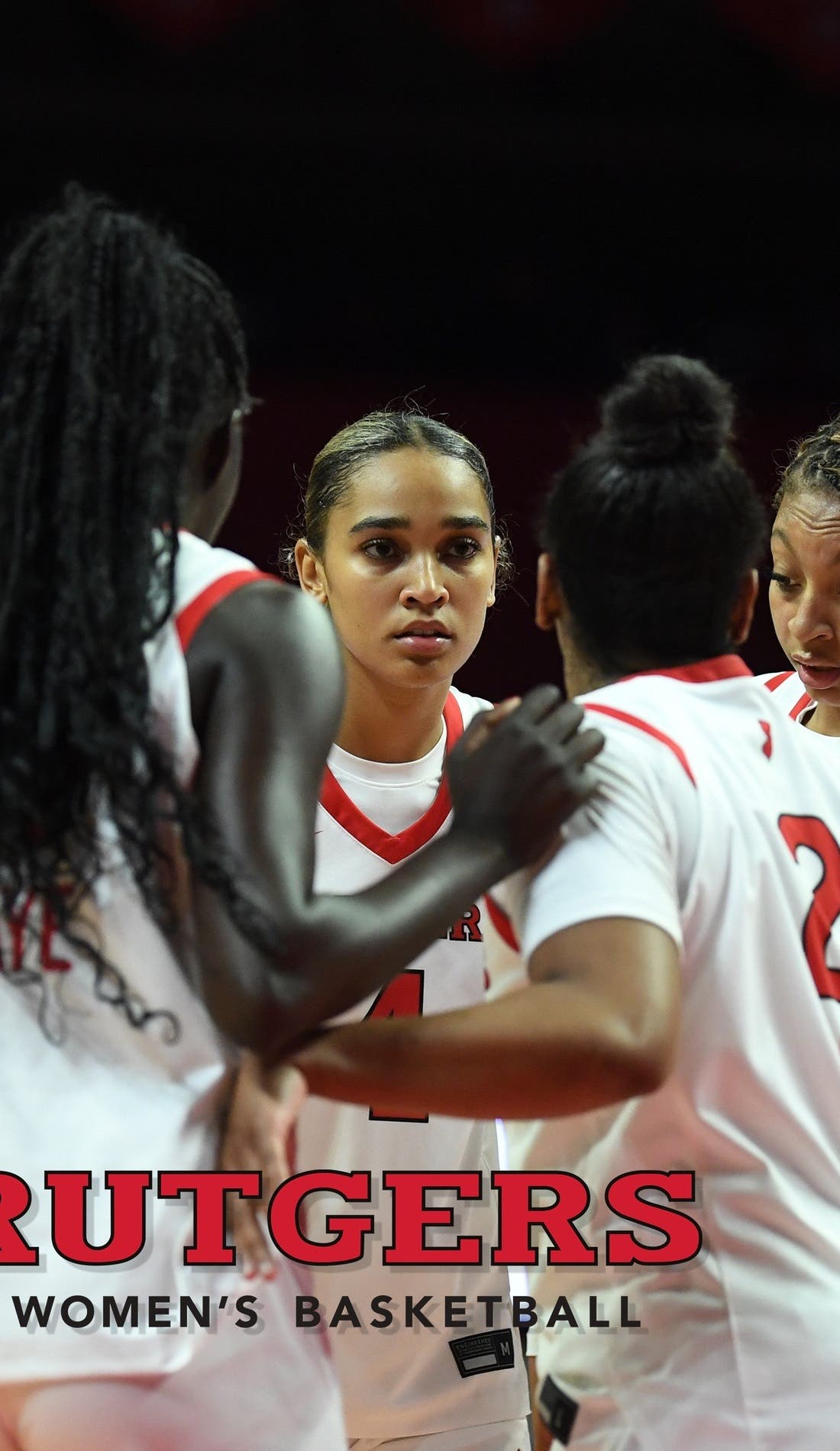 Rutgers Scarlet Knights Womens Basketball promotional image for upcoming events and ticket sales