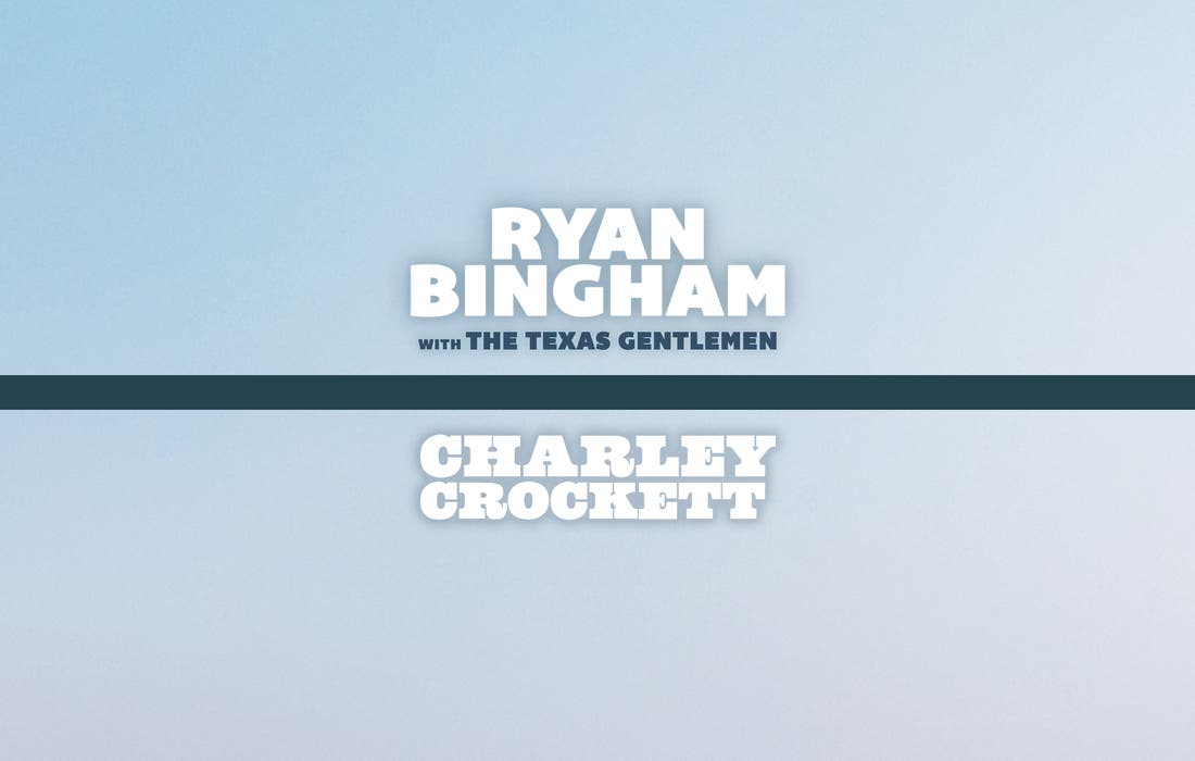 Promotional image for Ryan Bingham and The Texas Gentlemen tickets at The Tailgate on Nov 5, 2025
