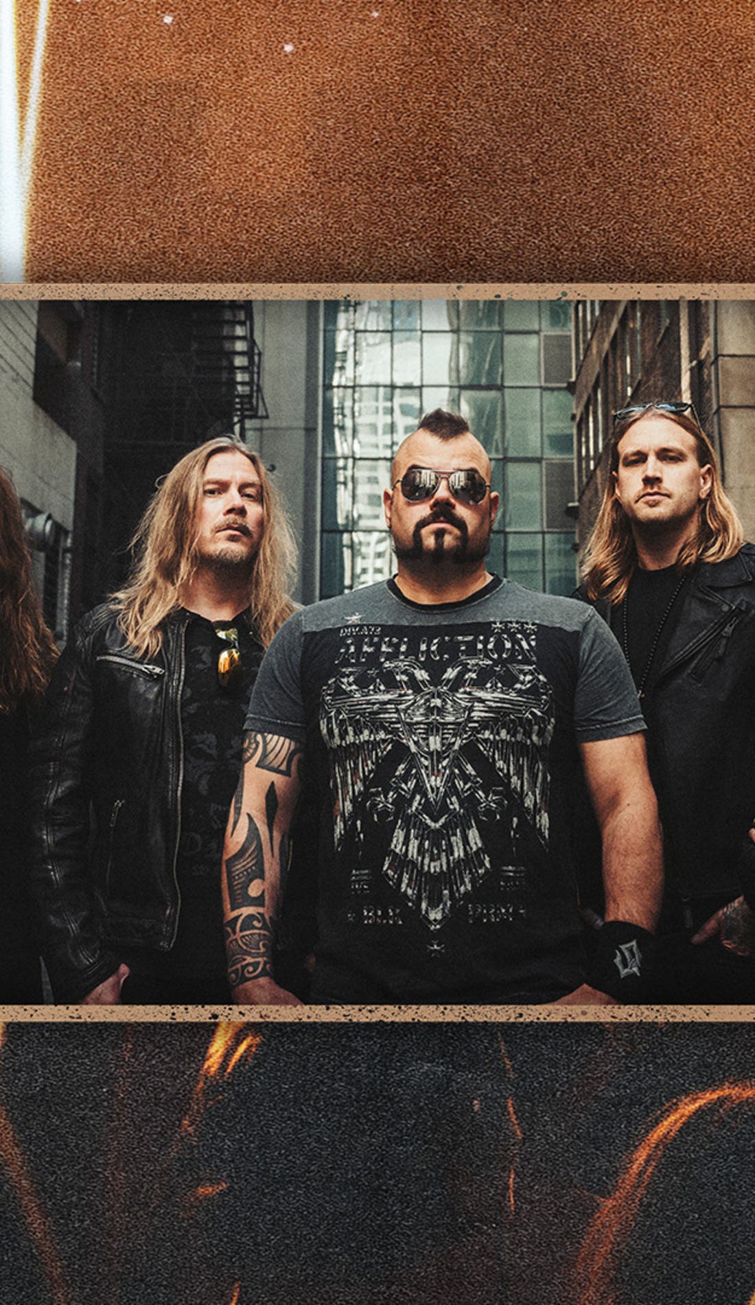 Sabaton promotional image for upcoming events and ticket sales