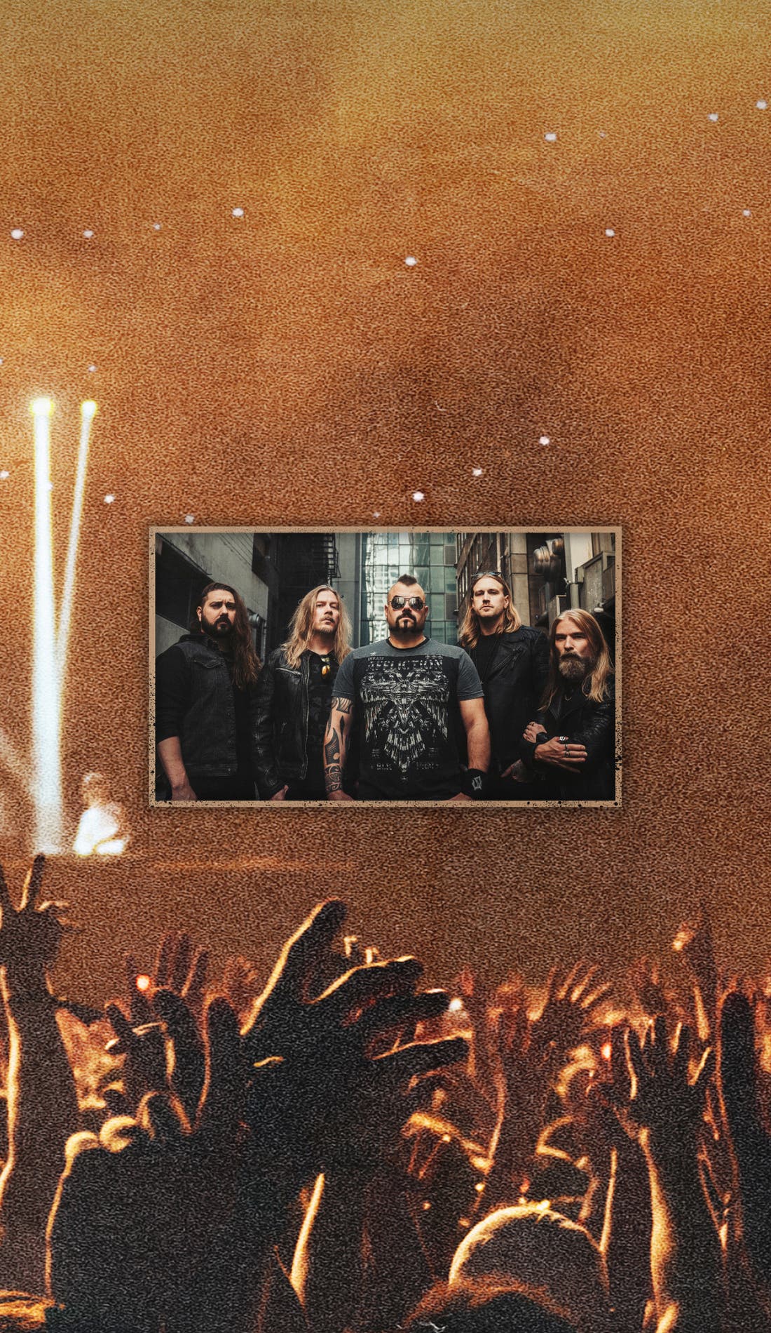Sabaton promotional image for upcoming events and ticket sales in Phoenix