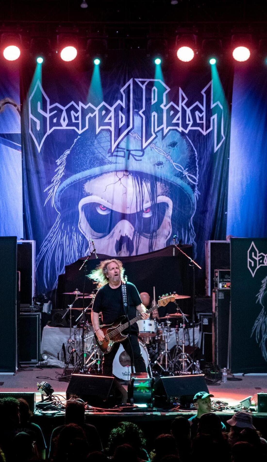Sacred Reich promotional image for upcoming events and ticket sales