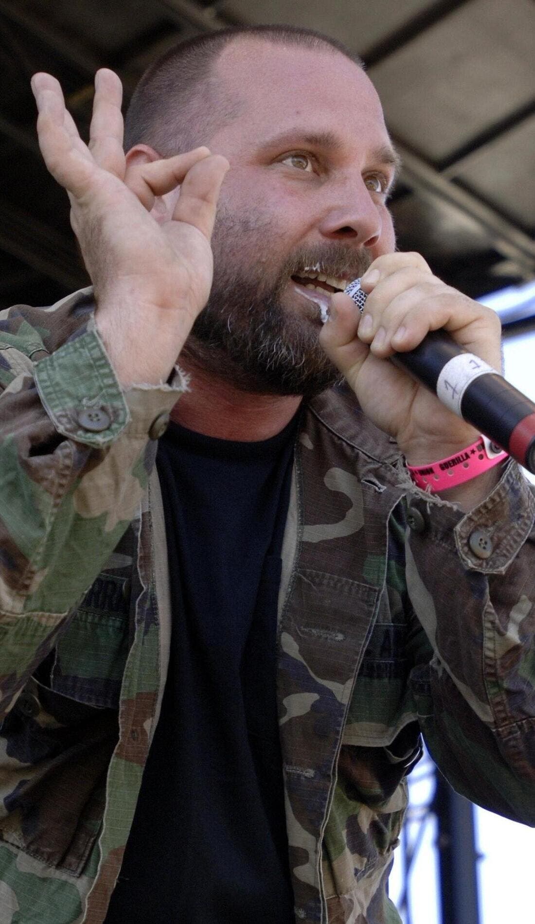 Sage Francis promotional image for upcoming events and ticket sales
