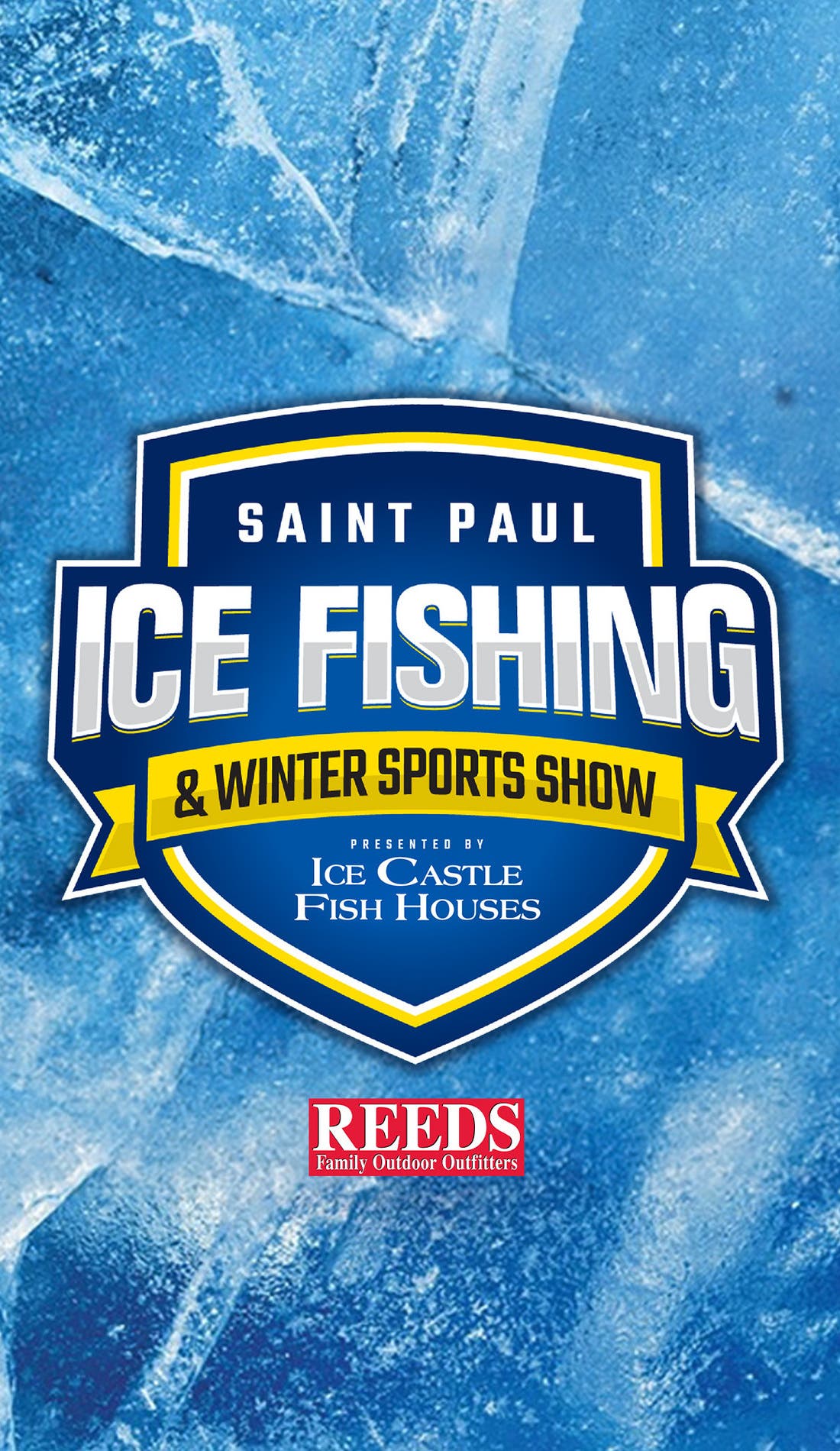 Saint Paul Ice Fishing & Winter Sports Show promotional image for upcoming events and ticket sales