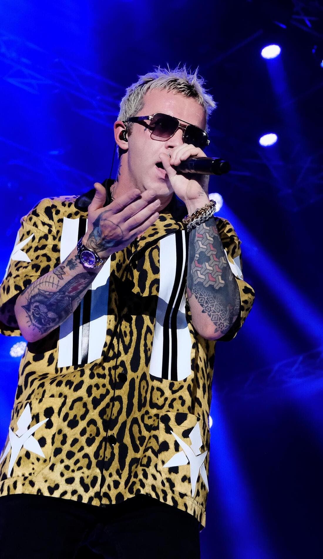 Salmo - Artist promotional image for upcoming events and ticket sales