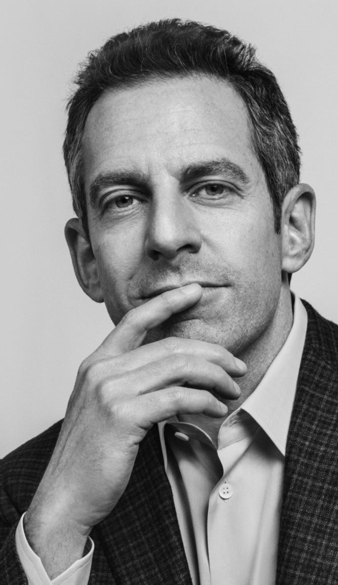 Sam Harris promotional image for upcoming events and ticket sales
