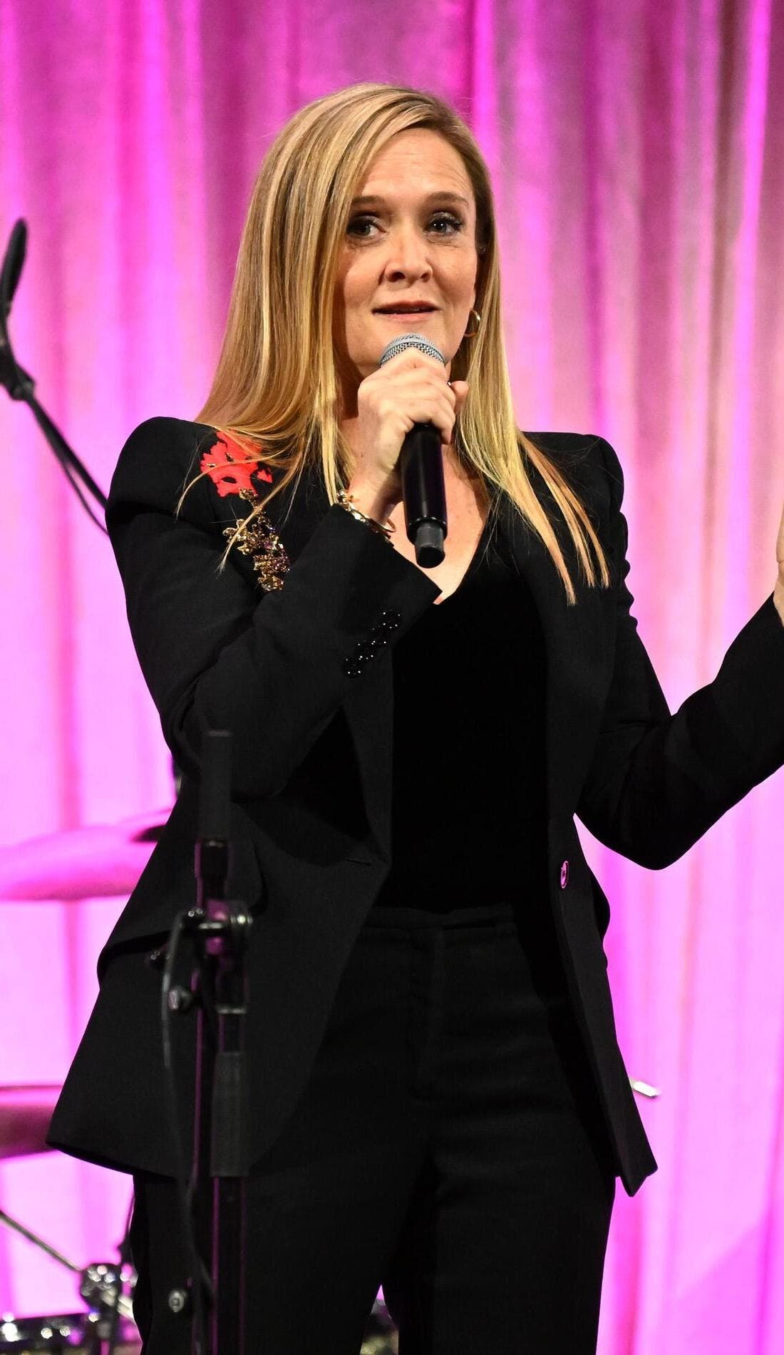 Samantha Bee promotional image for upcoming events and ticket sales