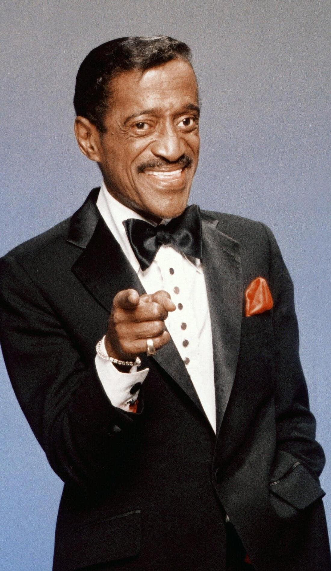 Sammy Davis Jr. promotional image for upcoming events and ticket sales