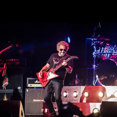Promotional image of Sammy Hagar