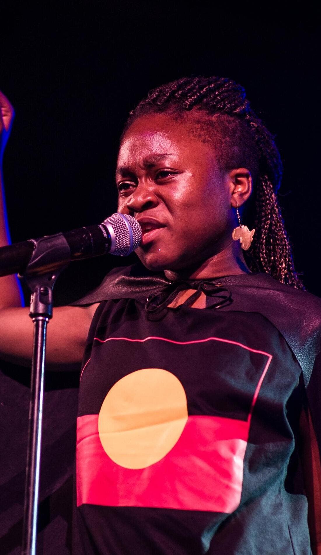Sampa The Great promotional image for upcoming events and ticket sales