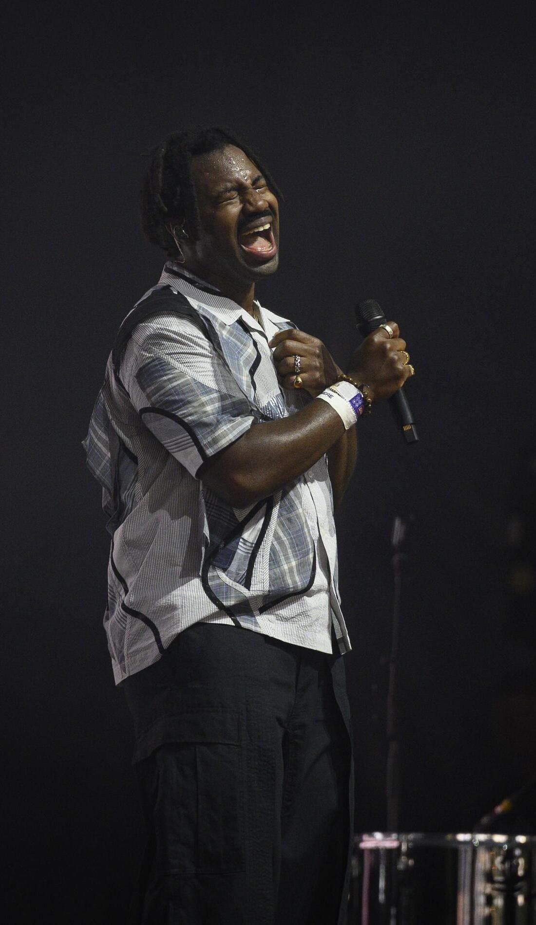 Sampha promotional image for upcoming events and ticket sales