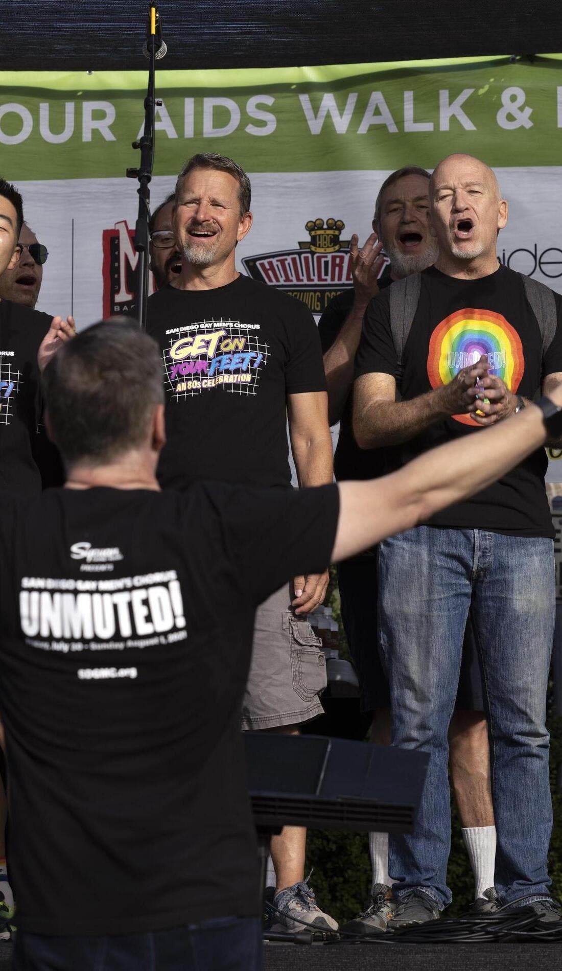 San Diego Gay Mens Chorus promotional image for upcoming events and ticket sales