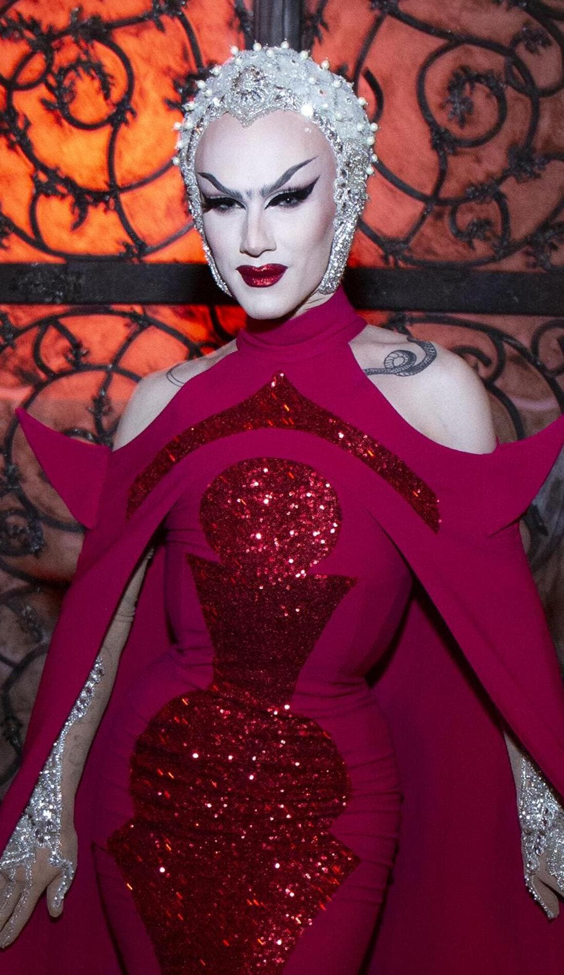 Sasha Velour promotional image for upcoming events and ticket sales