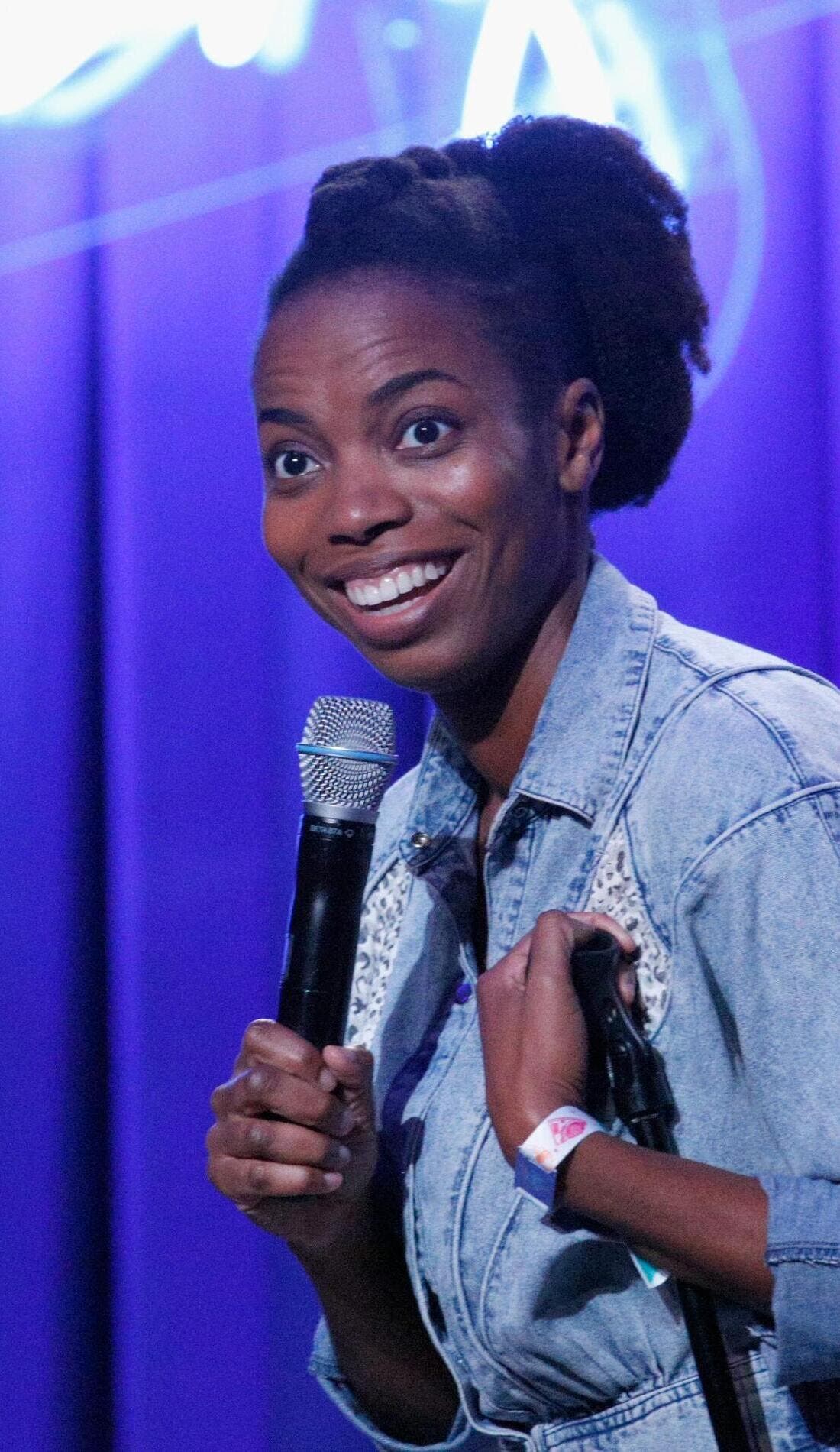 Sasheer Zamata promotional image for upcoming events and ticket sales