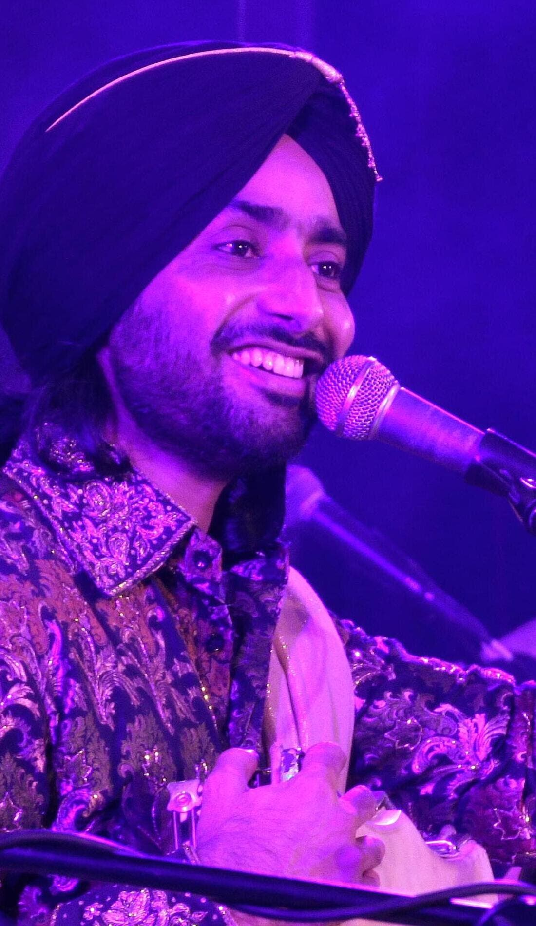 Satinder Sartaaj promotional image for upcoming events and ticket sales