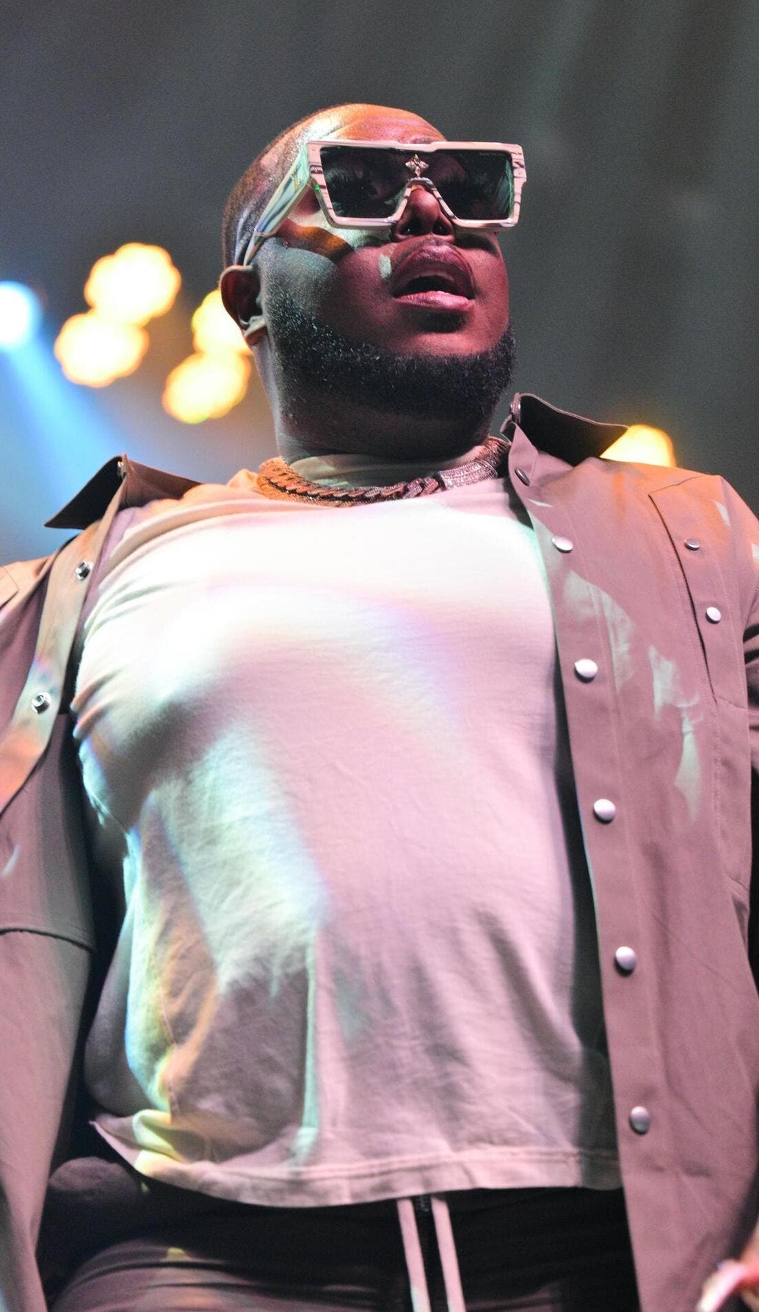Saucy Santana promotional image for upcoming events and ticket sales