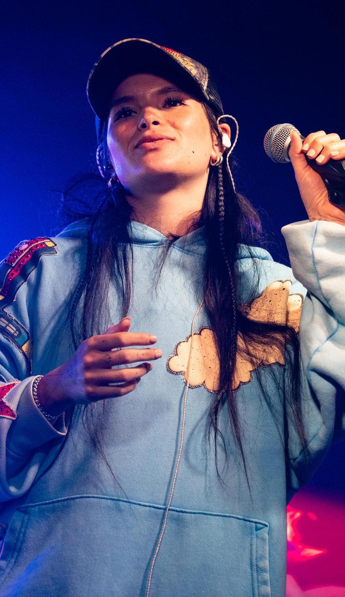 Saya Gray promotional image for upcoming events and ticket sales