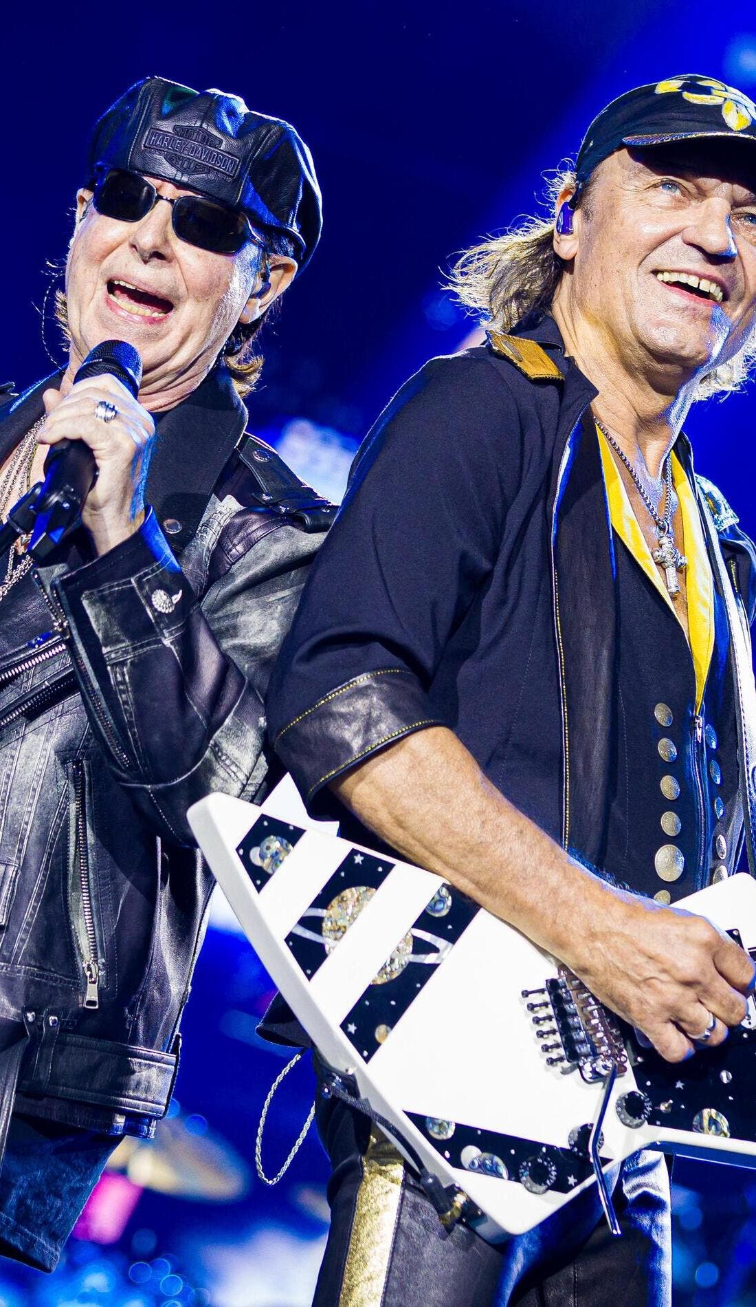 Scorpions promotional image for upcoming events and ticket sales