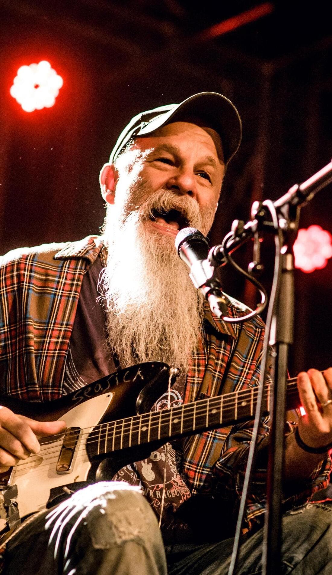 Seasick Steve promotional image for upcoming events and ticket sales