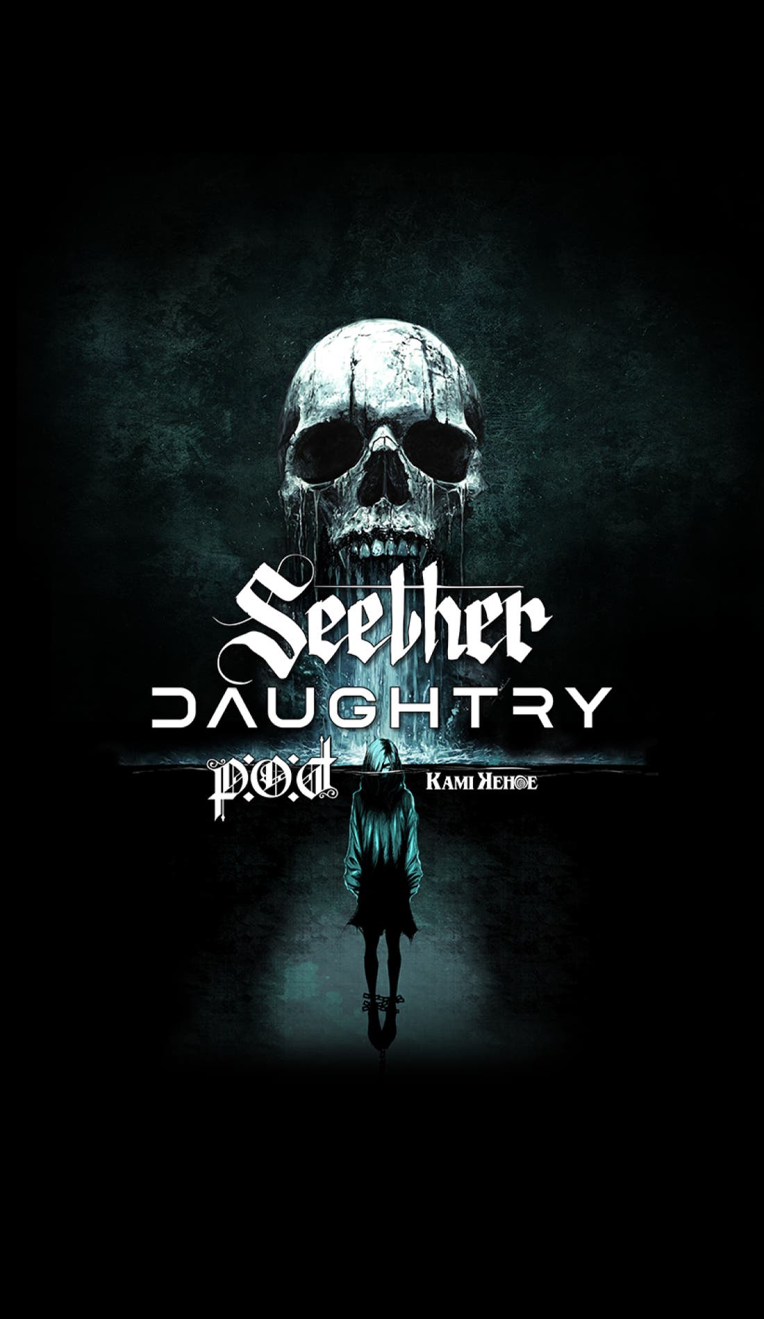 Seether promotional image for upcoming events and ticket sales