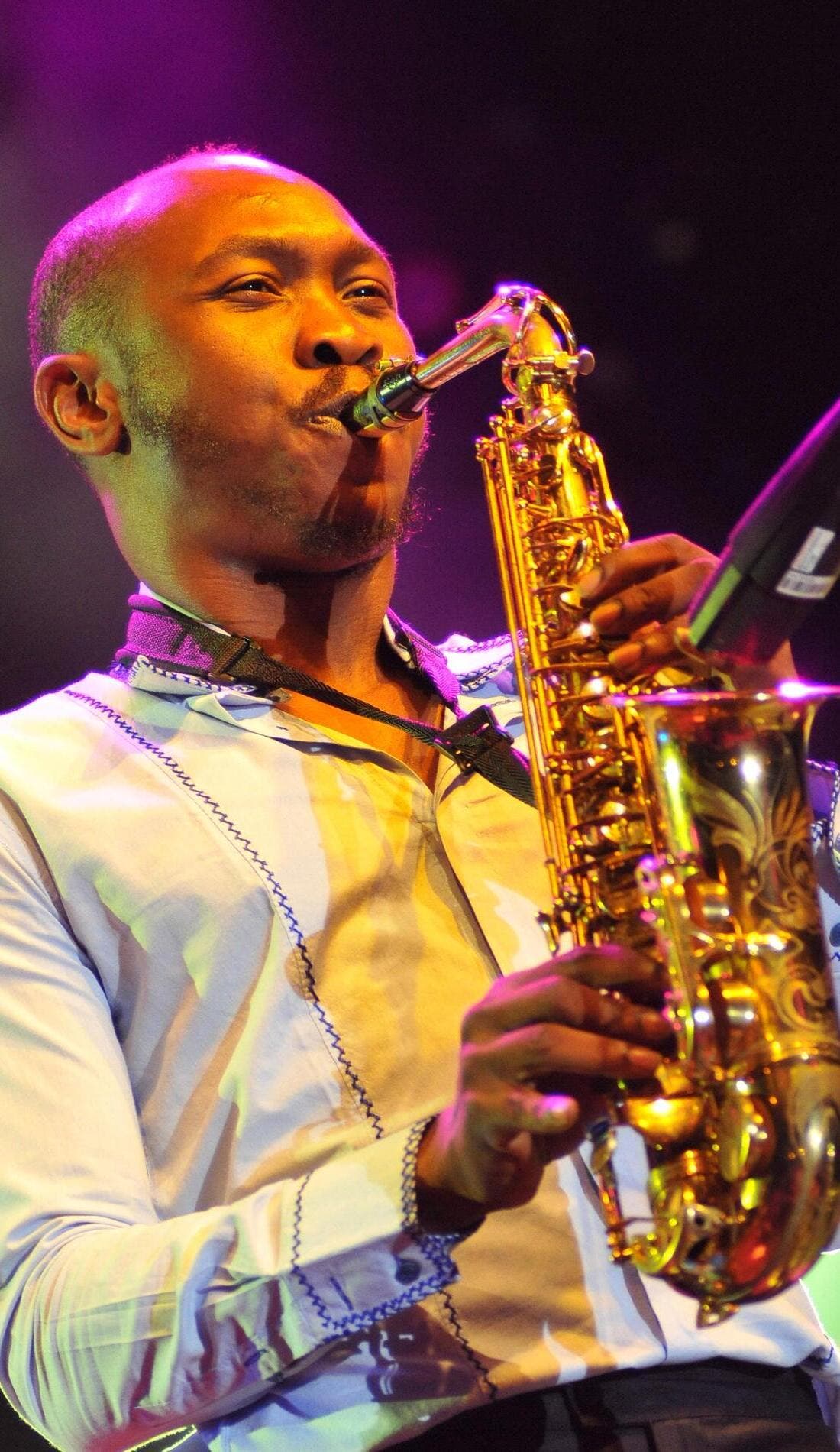 Seun Kuti promotional image for upcoming events and ticket sales