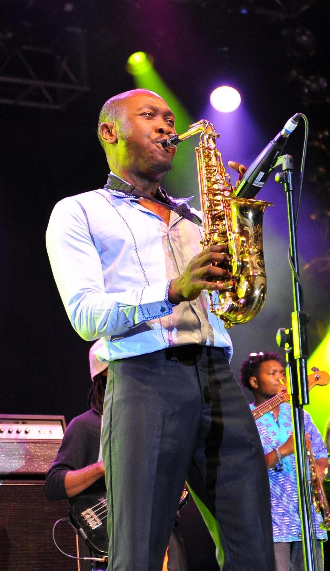 Seun Kuti & Egypt 80 promotional image for upcoming events and ticket sales